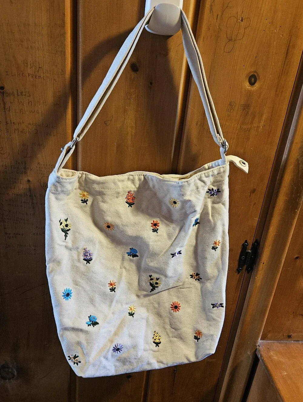 Baggu Ditsy Floral Duck Tote Bag